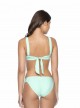Culotte de bain échancrée Azura Vert - PilyQ
