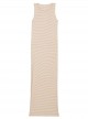 Robe de plage longue Gold Stripes - PilyQ