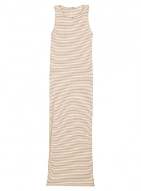 Robe de plage longue Gold Stripes - PilyQ