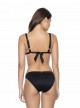 Haut de maillot de bain balconnet noir Black Pearl - PilyQ