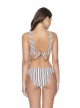 Culotte de bain rayée classique Harbour Stripe -PilyQ