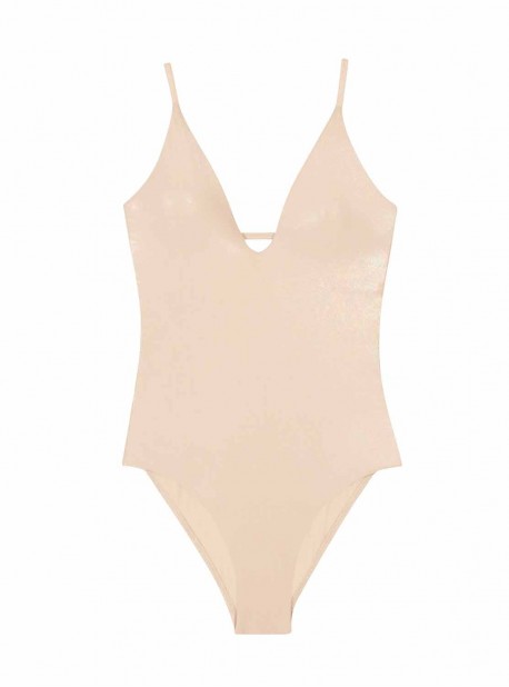 Maillot de bain 1 pièce Seashell Nude - PilyQ