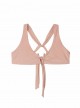 Haut de maillot de bain Balconnet Pink Sand Rose - PilyQ