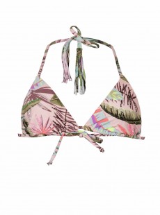 Haut de maillot de bain triangle Bahamas Imprimé Tropical - PilyQ