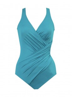 Maillot de bain gainant Oceanus Bleu clair- Must haves -  "M" -Miraclesuit Swimwear