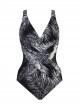 Maillot de bain gainant Crossover -  Night Flight - "M" - Miraclesuit Swimwear