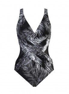 Maillot de bain gainant Crossover - Night Flight - "M" - Miraclesuit Swimwear