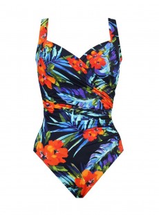 Maillot de bain gainant Sanibel - Samoan Sunset - "M" -Miraclesuit Swimwear