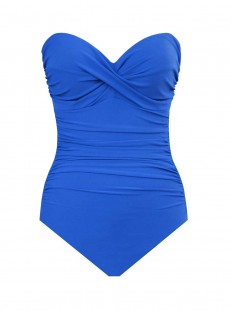 Maillot de bain gainant Madrid Bleu - Rock Solid - "M" -Miraclesuit Swimwear
