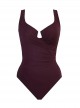 Maillot de bain gainant Escape Bordeaux - Must haves -  "M" -Miraclesuit Swimwear