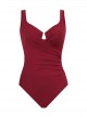 Maillot de bain gainant Escape Rouge Foncé - Must haves - "M" -Miraclesuit Swimwear     