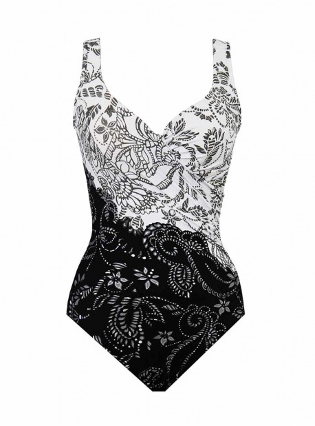 Maillot de bain gainant It's a Wrap  - Riviera Maya - "M" - Miraclesuit swimwear