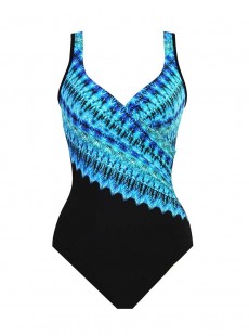 Maillot de bain gainant It's a Wrap - Cabana chic - "M" - Miraclesuit Swimwear