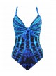 Maillot de bain gainant Pin-Up Multicolor - The Beach Goes On - "M" - Miraclesuit swimwear