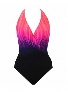Maillot de bain gainant Wrapsody Sunrise - Belle Trois Sunrise - "M" - Miraclesuit swimwear