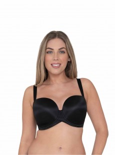 Soutien-gorge balconnet moulé Smoothie T-Shirt Noir - Curvy Kate Lingerie