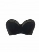 Soutien-gorge bandeau Deluxe Noir Amande - Curvy Kate Lingerie