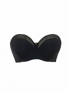 Soutien-gorge bandeau Deluxe Noir Amande - Curvy Kate Lingerie