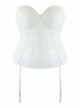 Guêpière Luxe Basque blanc - Curvy Kate Lingerie