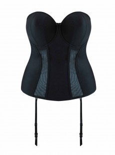 Guêpière Luxe Basque noir - Curvy Kate Lingerie