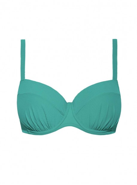 Haut de maillot de bain balconnet - Rib Esmerald - Cyell