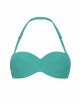 Haut de maillot de bain bandeau - Rib Esmerald - Cyell