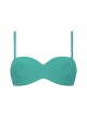 Haut de maillot de bain bandeau - Rib Esmerald - Cyell