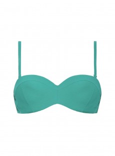 Haut de maillot de bain bandeau - Rib Esmerald - Cyell
