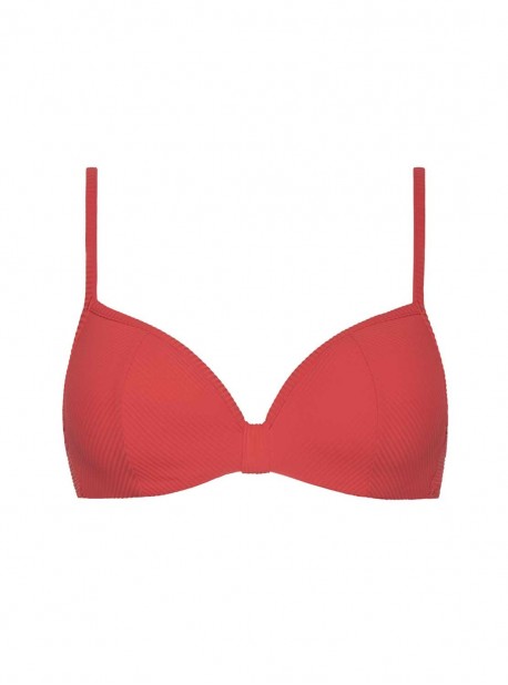 Haut de maillot de bain balconnet - Rib Coral - Cyell
