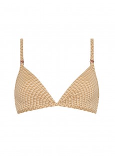 Haut de maillot de bain triangle - Sparkles Gold - Cyell