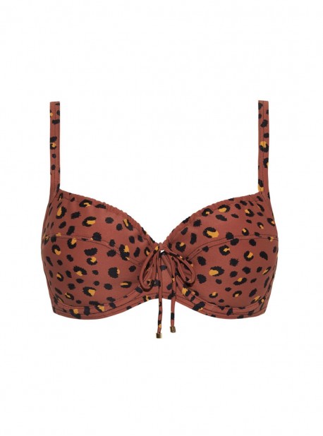 Haut de maillot de bain balconnet - Wild at Heart - Cyell
