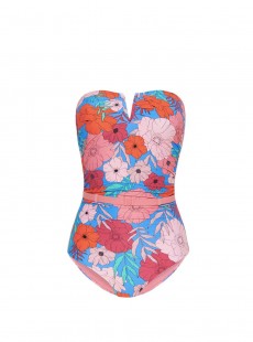 Maillot une pièce bustier - California Dream - Cyell 