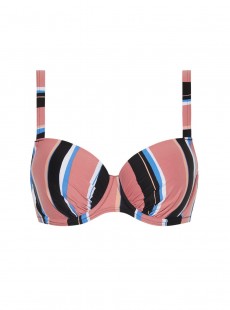 Haut de maillot de bain balconnet - Stripes - Cyell