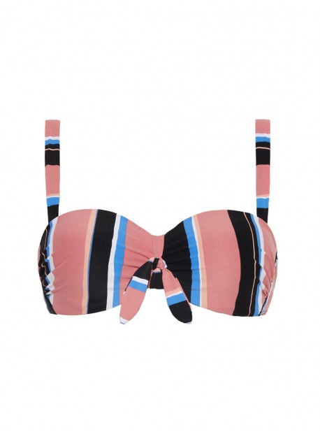 Haut de maillot de bain bandeau - Stripes - Cyell