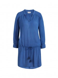 Robe de plage manches longues bleue - Beach Vibes - Cyell 