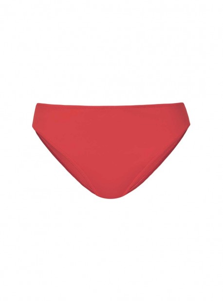 Culotte de bain taille haute - Rouge - Cyell