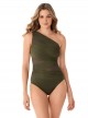 Maillot de bain gainant Jena Olive - Network - "M" - Miraclesuit swimwear
