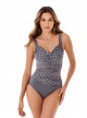 Maillot de bain gainant Madero Argenté - Perla - "M" - Miraclesuit swimwear
