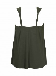 Dazzle Tankini Top Vert - Razzle Dazzle - "M" - Miraclesuit Swimwear