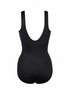 Maillot de bain gainant Brio Bi-colore noir - Pyrite - "M" - Miraclesuit swimwear