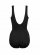 Maillot de bain gainant Layered Escape Bi-colore noir - Pyrite - "M" - Miraclesuit swimwear