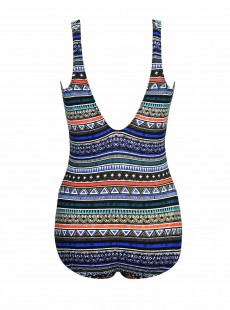 Maillot de bain gainant Odyssey Multicolore - Portofino - "M" - Miraclesuit swimwear