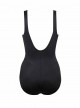 Maillot de bain 1 pièce gainant Temptress noir/Imprimés à fleurs rose - Tropica - " M " - Miraclesui