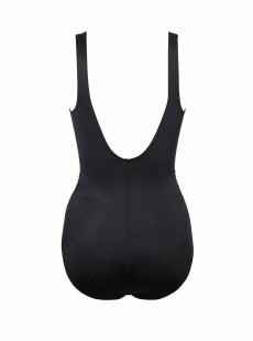 Maillot de bain 1 pièce gainant Temptress noir/Imprimés à fleurs rose - Tropica - " M " - Miraclesui