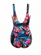 Maillot de bain gainant Escape Colorblock Multicolore - Tropica -  " M" - Miraclesuit swimwear