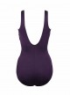 Maillot de bain gainant Crossover Violet - Illustionists - "M" -Miraclesuit Swimwear