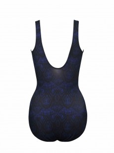 Maillot de bain gainant It's a Wrap Imprimés graphiques multicolores - Tramonto Belle - "M" - Miracl