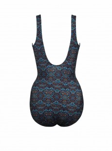 Maillot de bain gainant Criss Cross Escape Imprimés graphiques - Luxor - "M" - Miraclesuit Swimwear