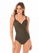 Maillot de bain gainant Siren Vert - Razzle Dazzle - "M" - Miraclesuit swimwear