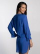 Robe de plage manches longues bleue - Beach Vibes - Cyell 